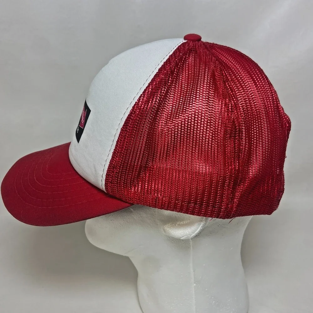 Vintage Payless Cashways Hat Foam Snapback Trucker Building‎ Pennant Winner Y2K